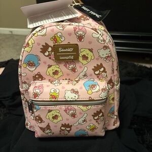 Loungefly Pink Sanrio Characters Backpack
